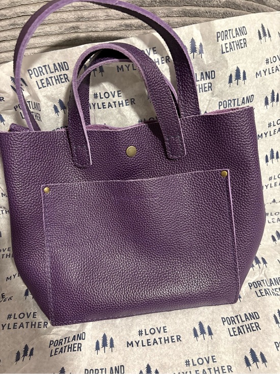 Portland Leather Handbags - Portland Empire mini crossbody tote